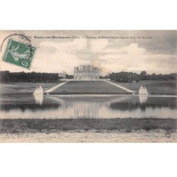 NEUVY SUR BARANGEON - Château de Saint Hubert, façade Sud, vue du Parc - très bon état