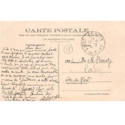 NEUVY SUR BARANGEON - Château de Saint Hubert, façade Sud, vue du Parc - très bon état