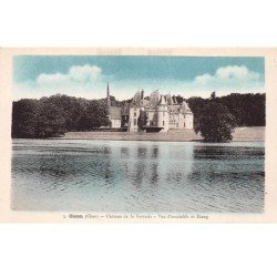 OIZON - Château de la Verrerie - Vue d'ensemble et Etang - très bon état