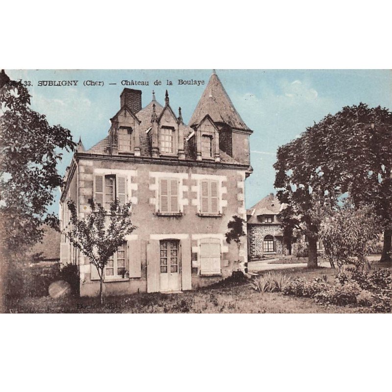 SUBLIGNY - Château de la Boulaye - très bon état