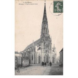 GRACAY - L'Eglise, façade Ouest - très bon état