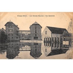 GRACAY - Les Grands Moulins - Vue générale - très bon état