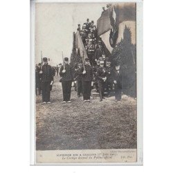 CHALONS : Alphonse XIII - 1er Juin 1905 - le cortège descend du pylône officiel - très bon état