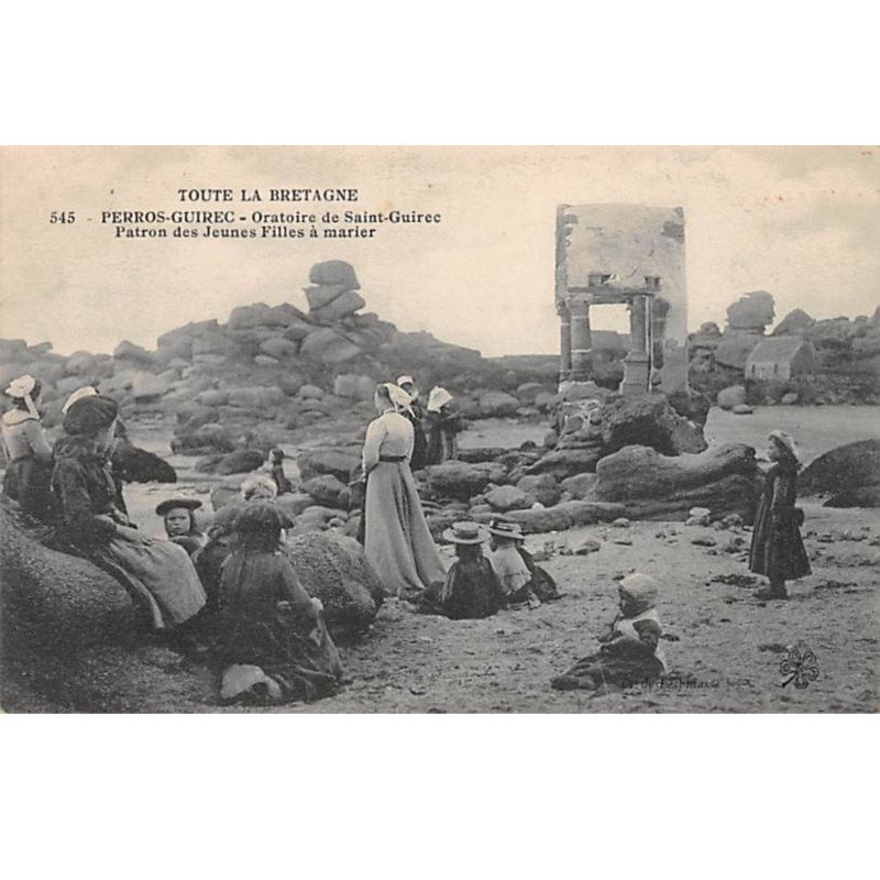 PERROS GUIREC - Oratoire de Saint Guirec Patron des Jeunes Filles à marier - très bon état