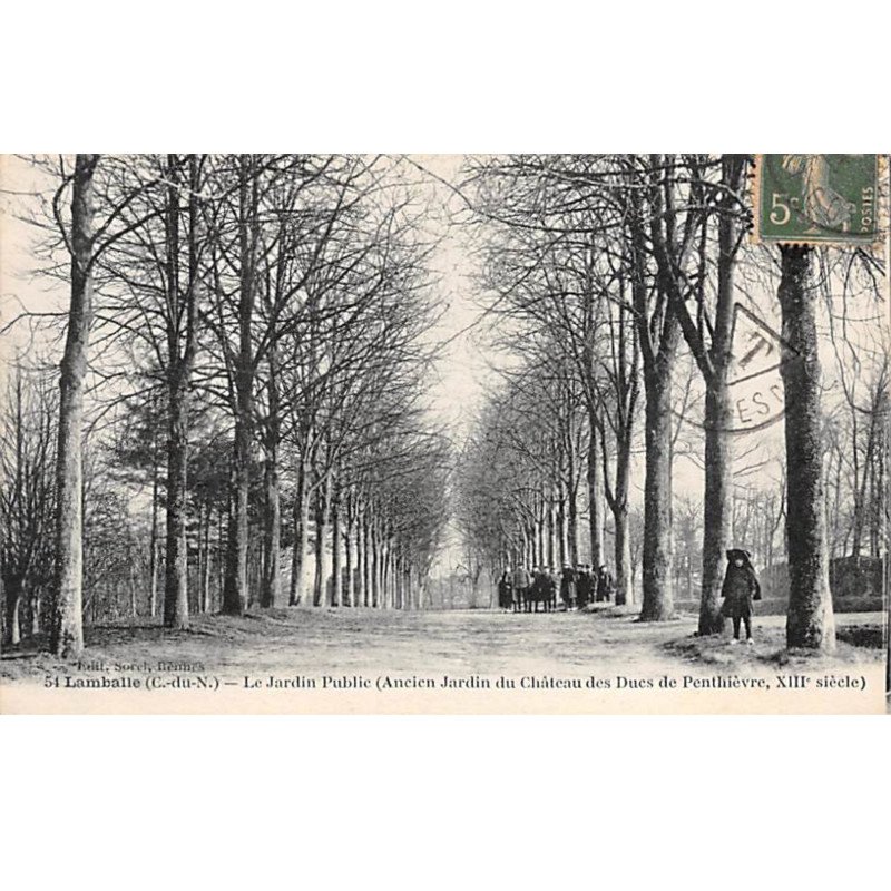 LAMBALLE - Le Jardin Public - très bon état