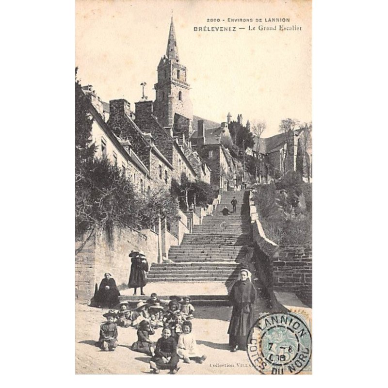 BRELEVENEZ - Le Grand Escalier - très bon état