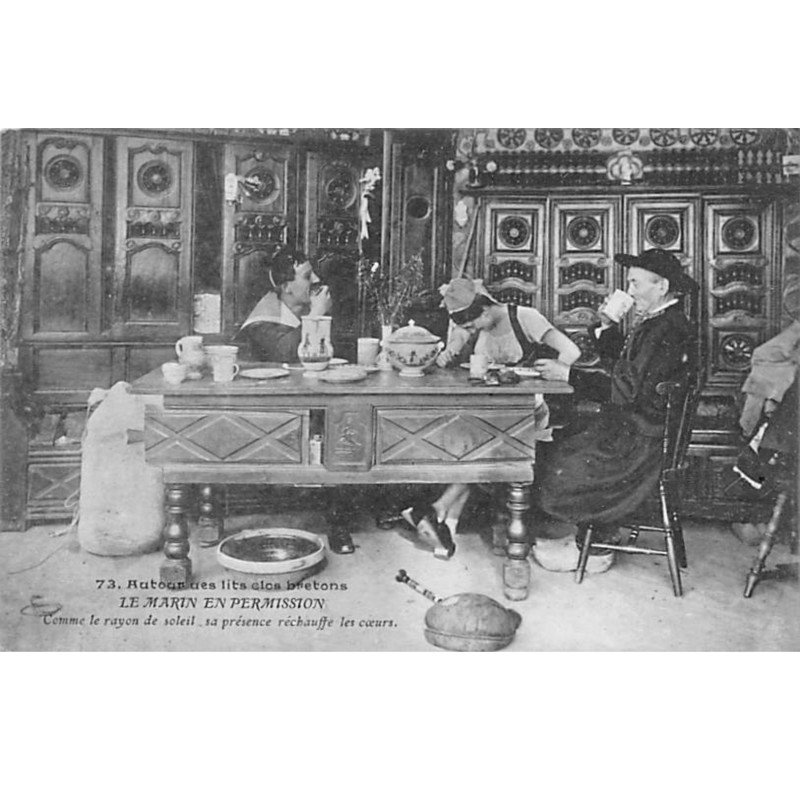 Autour des lits clos bretons - Le Marin en Permisson - très bon état