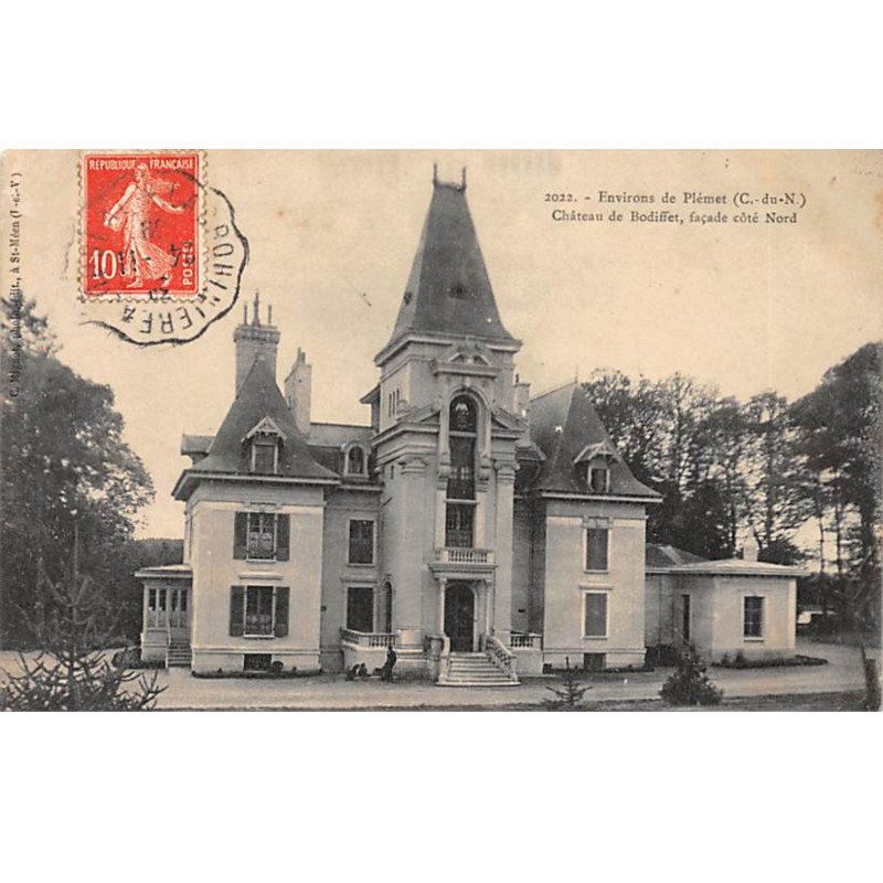 Environs de PLEMET - Château de Bodiffet - très bon état