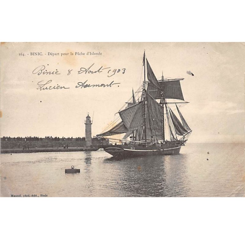 BINIC - Départ pour la Pêche d'Islande - très bon état