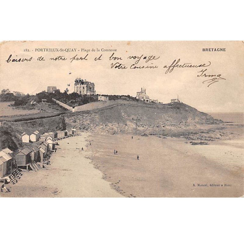 PORTRIEUX SAINT QUAY - Plage de la Comtesse - très bon état