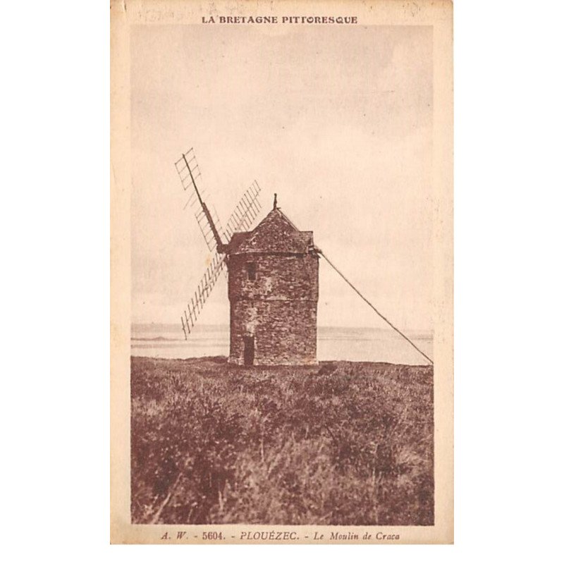 PLOUEZEC - Le Moulin de Craca - très bon état