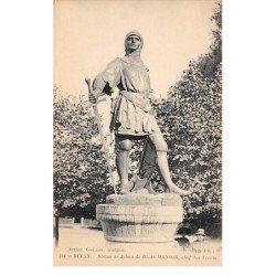 DINAN - Statue de Jehan de Beaumanoir, Chef des Trente - très bon état