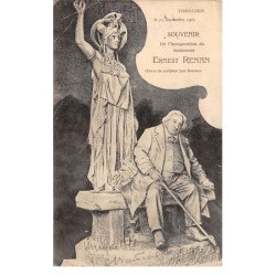 TREGUIER - 13 déccembre 1903 - Souvenir de l'inauguration du monument Ernest Renan - très bon état