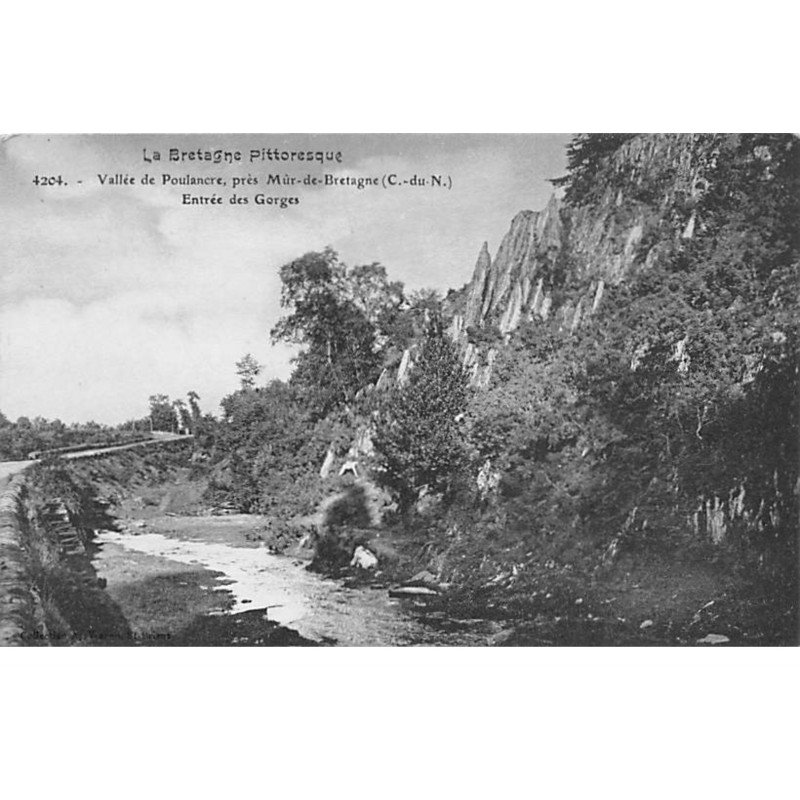 Vallée de Poulancre, près Mûr de Bretagne - Entrée des Gorges - très bon état