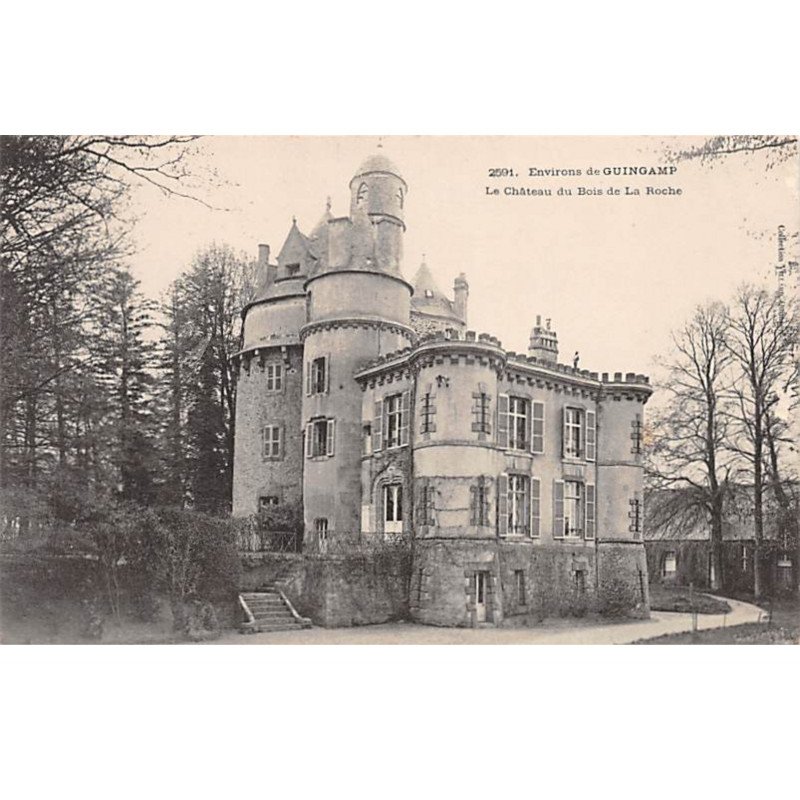 Environs de Guingamp - Le Château du Bois de La Roche - très bon état