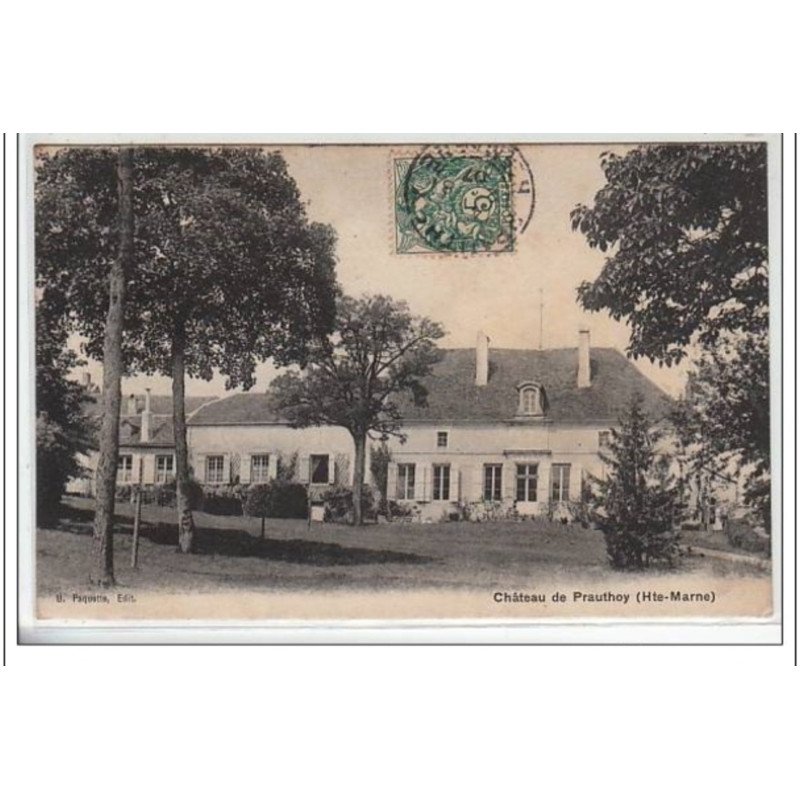CHATEAU DU PRAUTHOY - très bon état