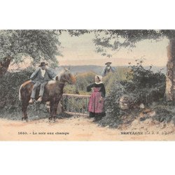 BRETAGNE - Le Soir aux Champs - très bon état