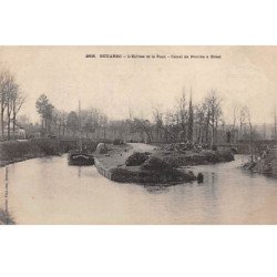 GOUAREC - L'Ecluse et le Pont - Canal de Nantes à Brest - très bon état