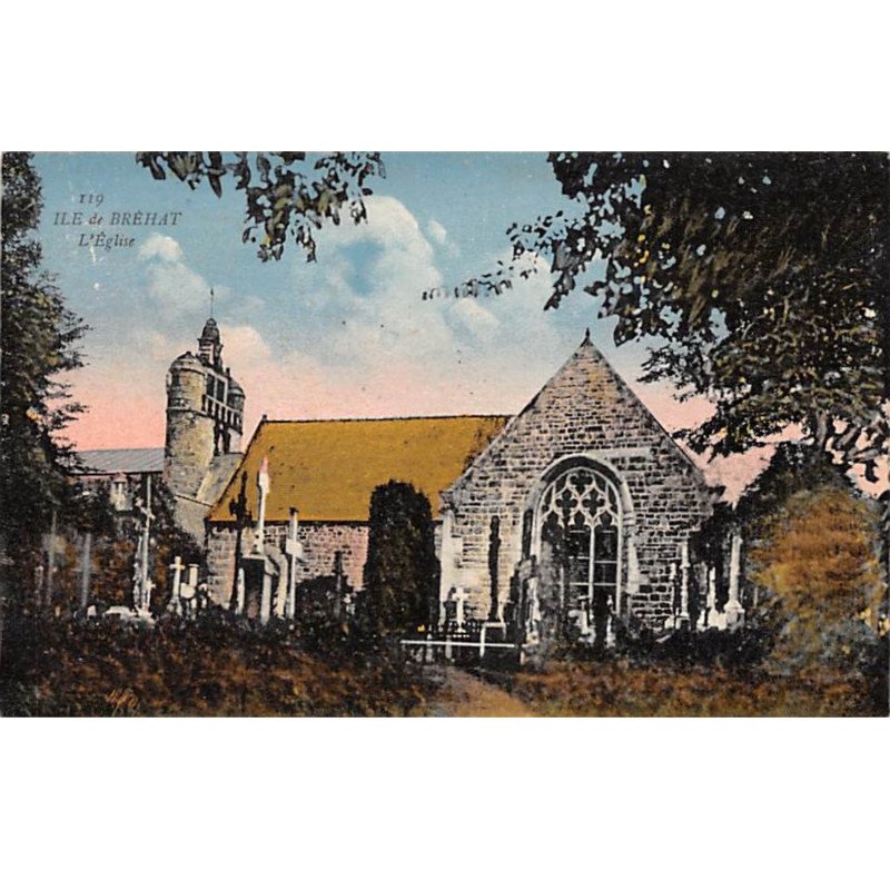 ILE DE BREHAT - L'Eglise - très bon état