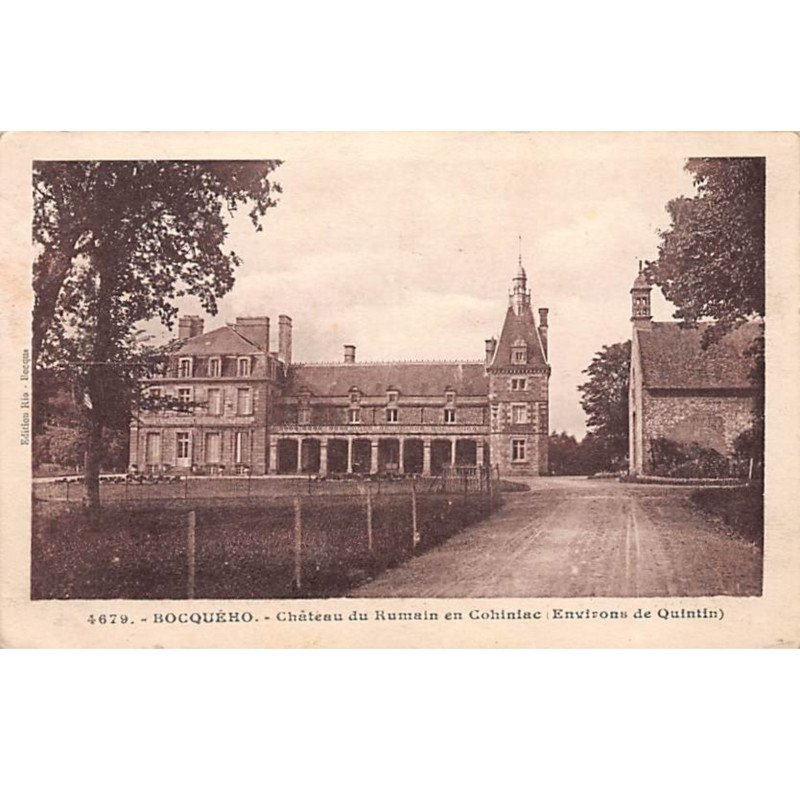 BOCQUEHO - Château du Romain en Cohiniac - très bon état