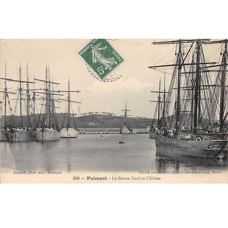 PAIMPOL - Le Bassin Neuf et l'Ecluse - très bon état