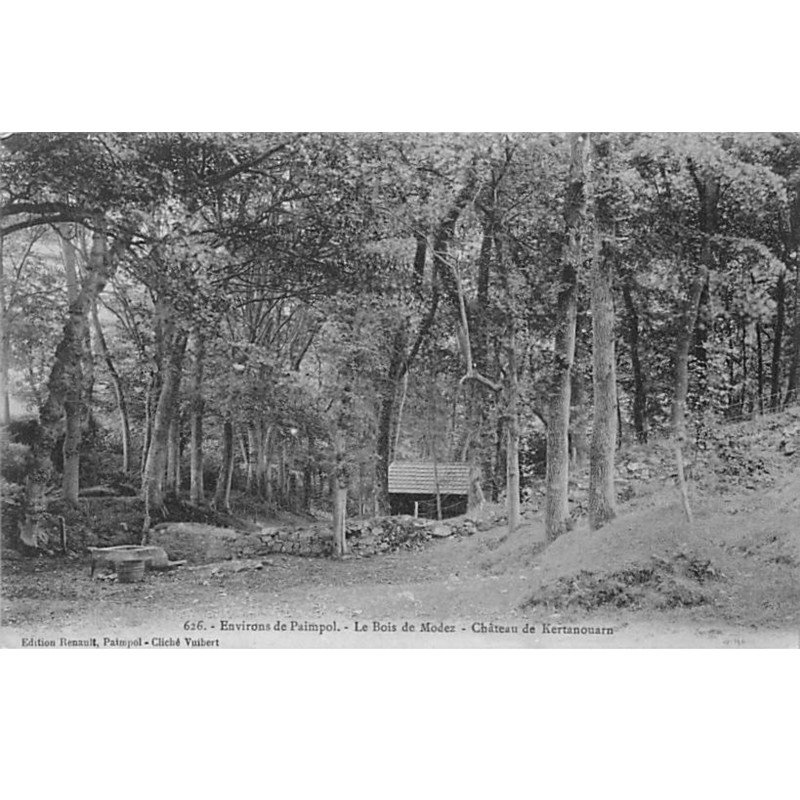 Environs de Paimpol - Le Bois de Modez - Château de Kertanouarn - très bon état