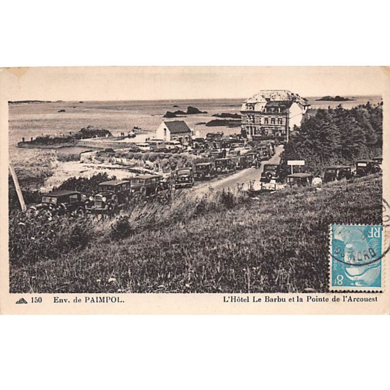 Environs de Paimpol - L'Hôtel Le Barbu et la Pointe de l'Arcouest - très bon état