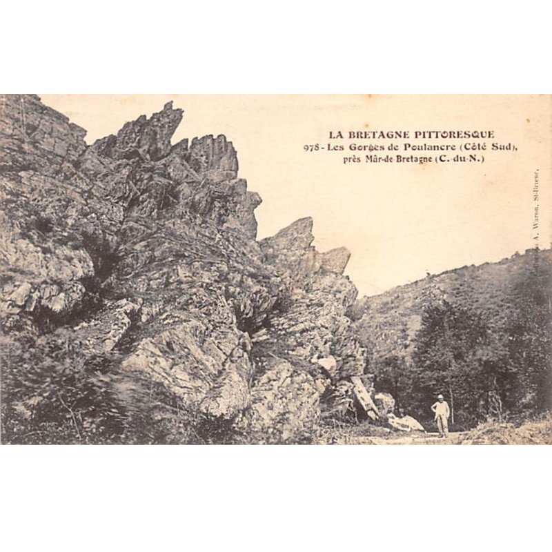 Les Gorges de Poulancres près Mûr de Bretagne - très bon état