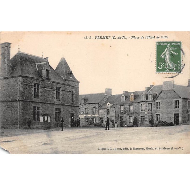 PLEMET - Place de l'Hôtel de Ville - très bon état