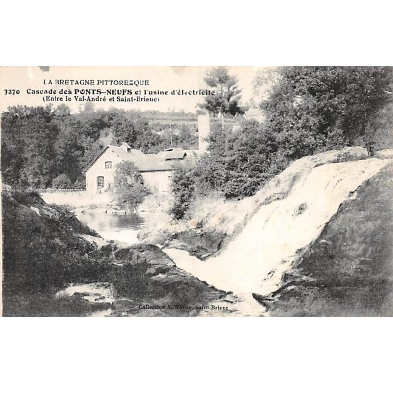 Cascade des PONTS NEUFS et l'Usine d'électricité - très bon état