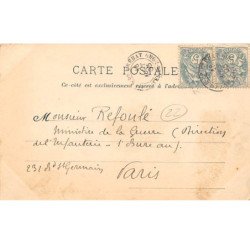 ILE DE BREHAT - Le Port Clos - L'arrivée du Bateau de passage - très bon état