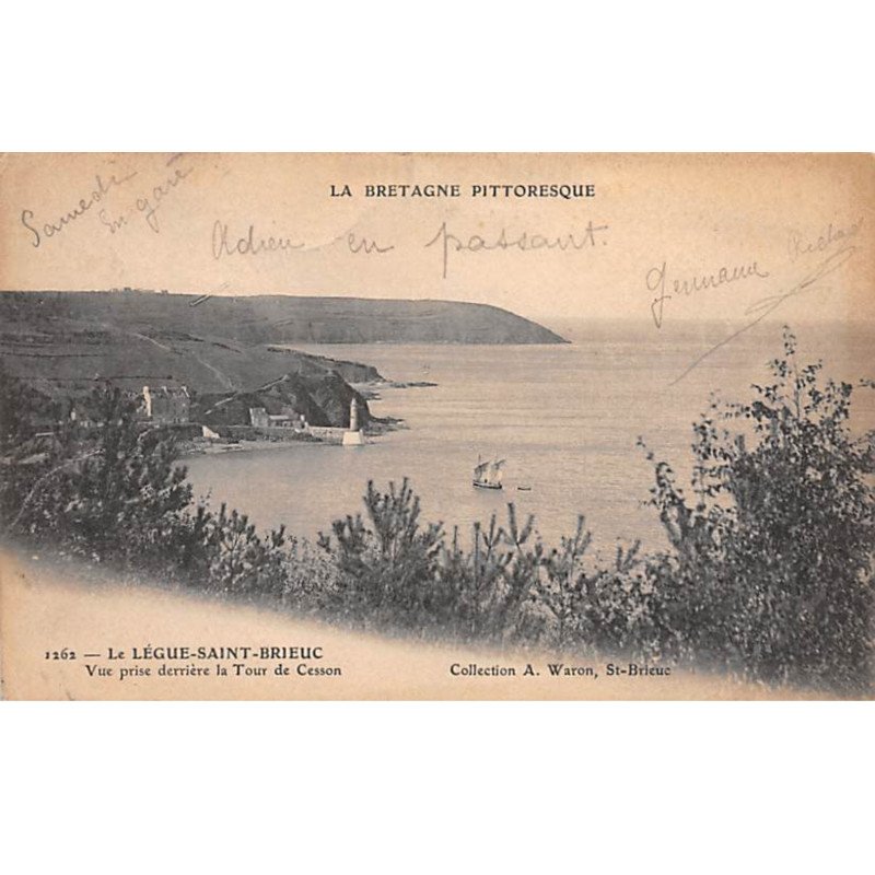 LE LEGUE SAINT BRIEUC - Vue prise derrière la Tour de Cesson - très bon état