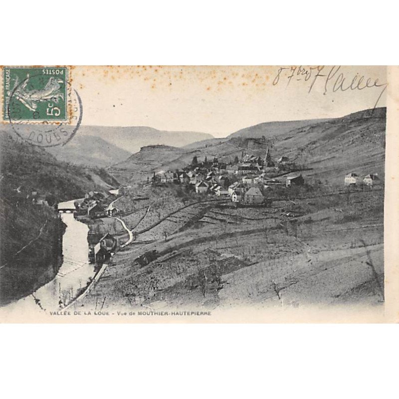 Vue de MOUTHIER HAUTEPIERRE - très bon état