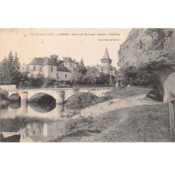 CLERON - Pont sur la Loue - Eglise - Château - très bon état