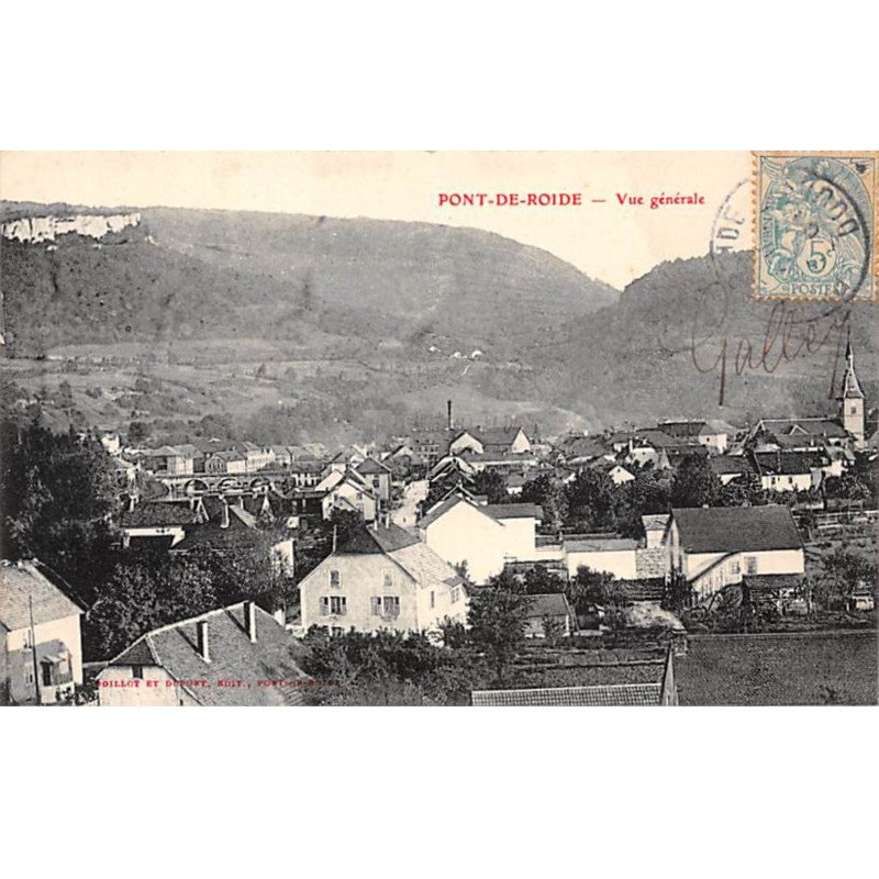 PONT DE ROIDE - Vue générale - très bon état