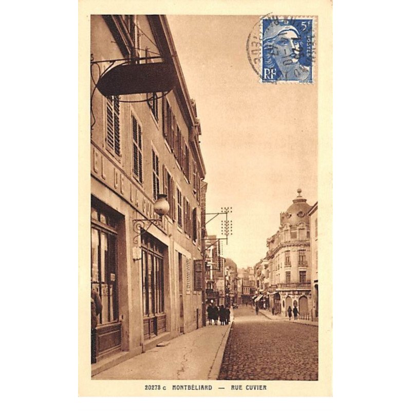 MONTBELIARD - Rue Cuvier - très bon état