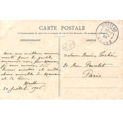 MORTEAU - Vu du Chemin du Tentillon à la fonte des neiges - très bon état