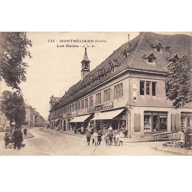 MONTBELIARD - Les Halles - très bon état