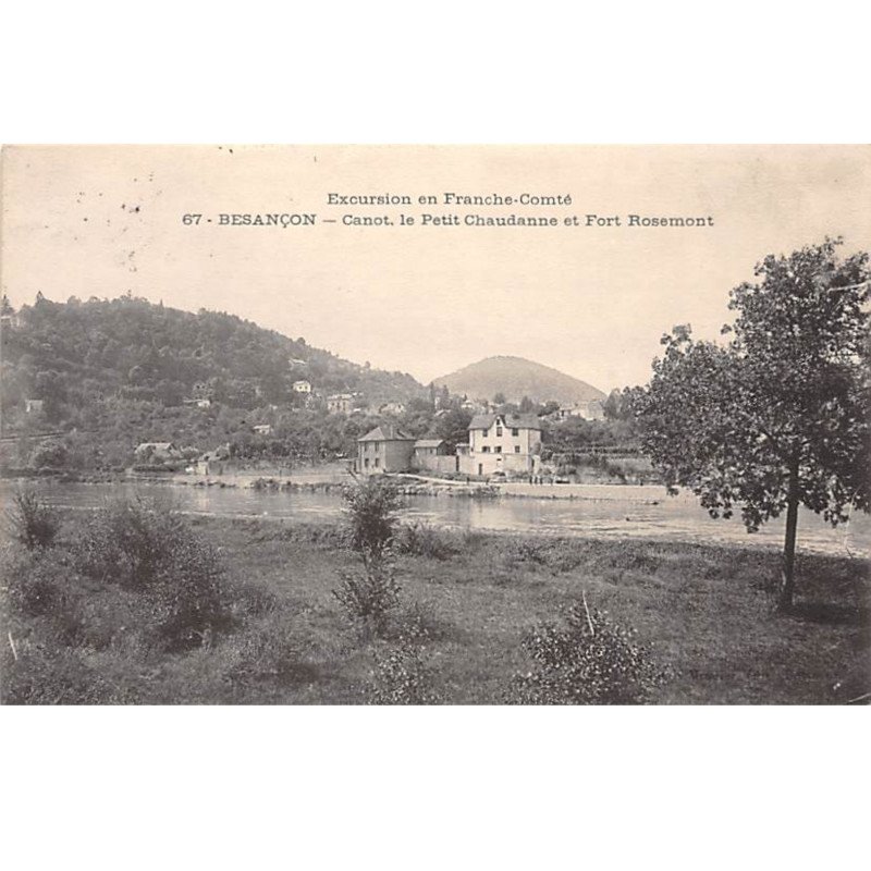 BESANCON - Canot - Le Petit Chaudanne et Fort Rosemont - très bon état BESANCON - Canot - Le Petit Chaudanne et Fort Rosemont - très bon état