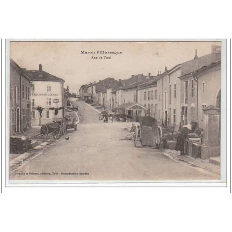 MARON PITTORESQUE : rue de Toul - très bon état