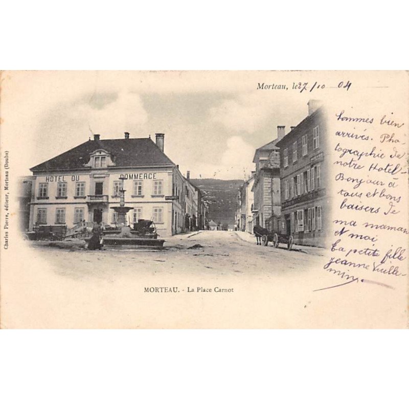 MORTEAU - La Place Carnot - très bon état