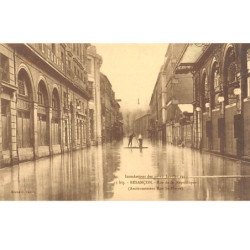 BESANCON - Inondations des 20 21 Janvier 1910 - Rue de la République - très bon état