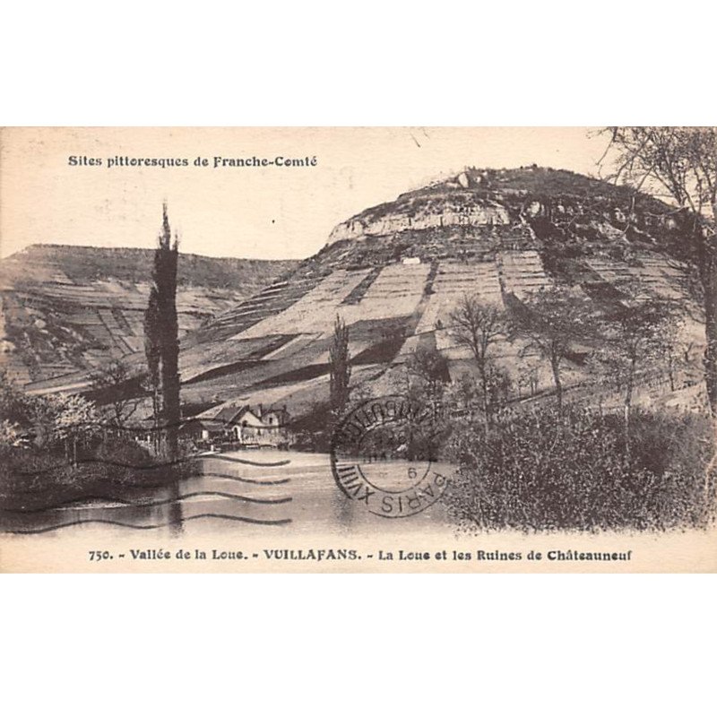 VUILLAFANS - La Loue et les Ruines de Châteauneuf - très bon état