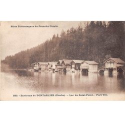 Environs de Pontarlier - Lac de Saint Point - Port Titi - très bon état