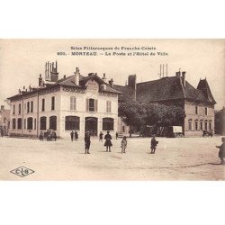 MORTEAU - La Poste et l'Hôtel de Ville - très bon état