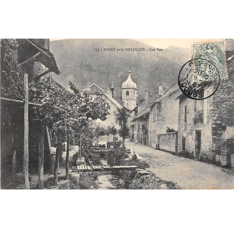 BEURE près Besançon - Une Rue - très bon état