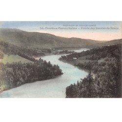 Frontière Franco Suisse - Entrée des Bassins du Doubs - très bon état