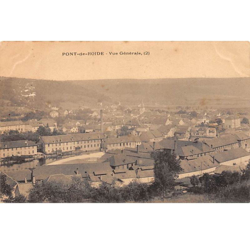 PONT DE ROIDE - Vue générale - très bon état