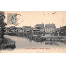 MONTBELIARD - L'Allan et le Château - très bon état