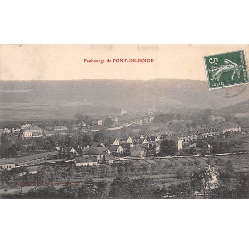 Faubourgs de PONT DE ROIDE - très bon état